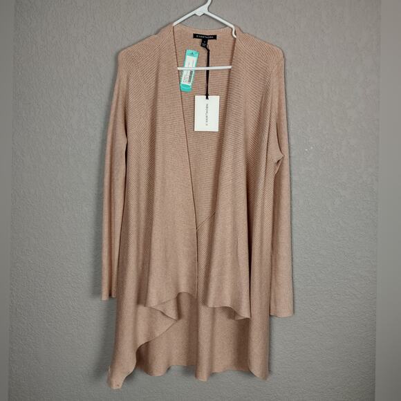 41 HAWTHORN Saya Multi Ribbed Open Cardigan Size Small - Picture 2 of 16